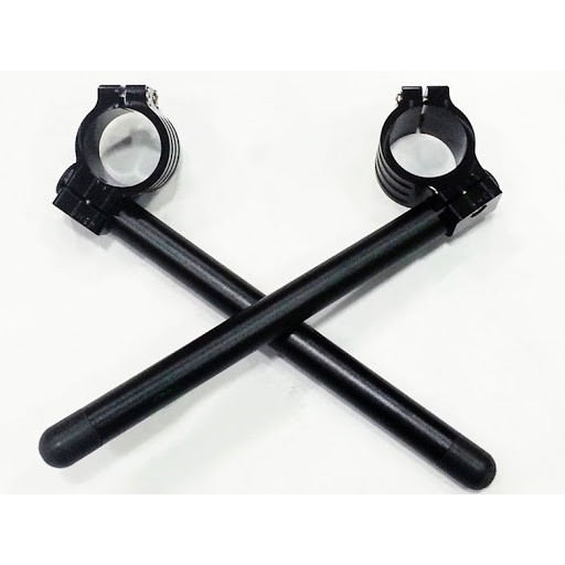 Ghi đông R15 v3, R3 2020, CB 190, độ cafe phuộc ngược upside down phi 48 nhôm CNC - ghi đông clip on mo to