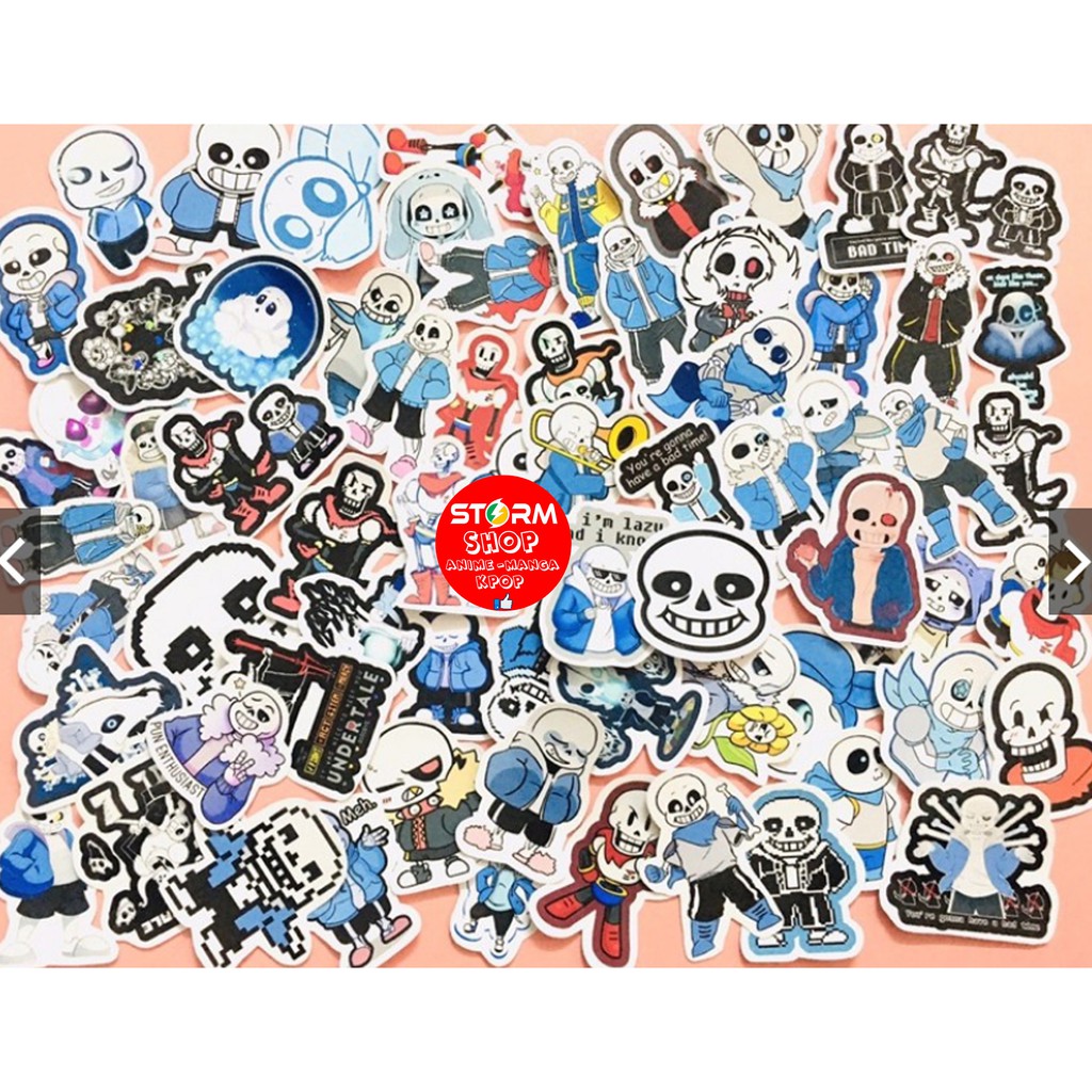 Sticker / Hình dán Game sans undertale