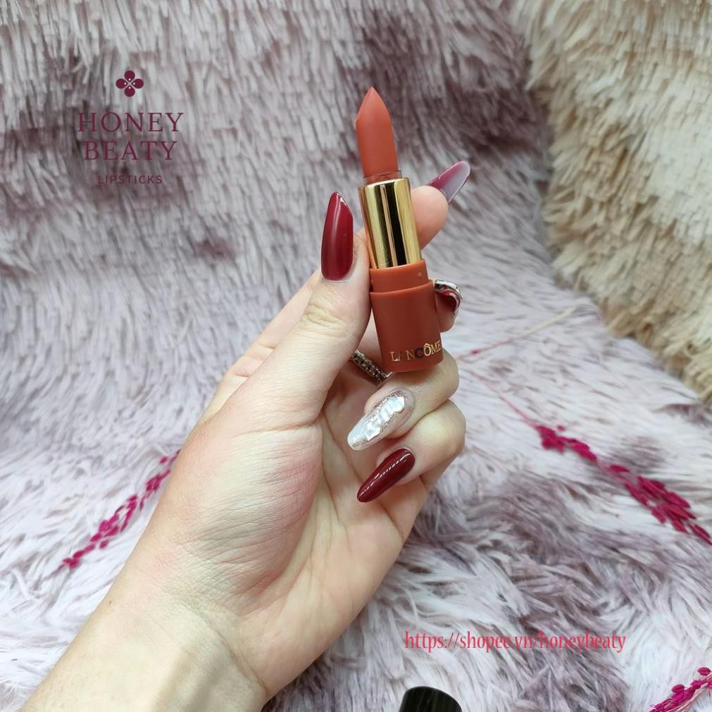 Son lì pha dưỡng Lancome L’absolu Rouge Minisize 1.5g mềm min rực rỡ quyến rũ