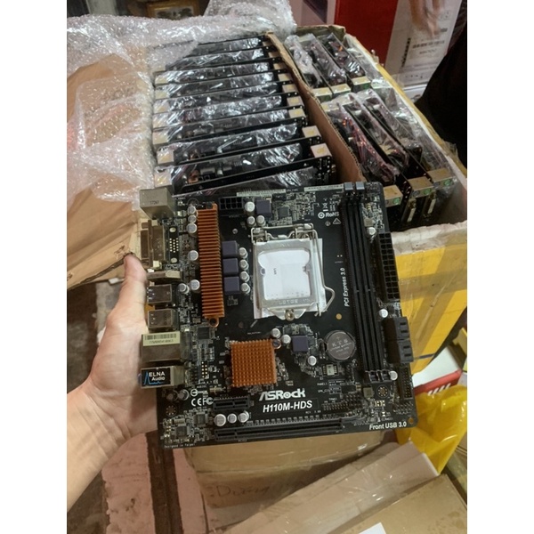 Mainboard H110 ddr4 socket 1151 hàng bóc máy mới đẹp