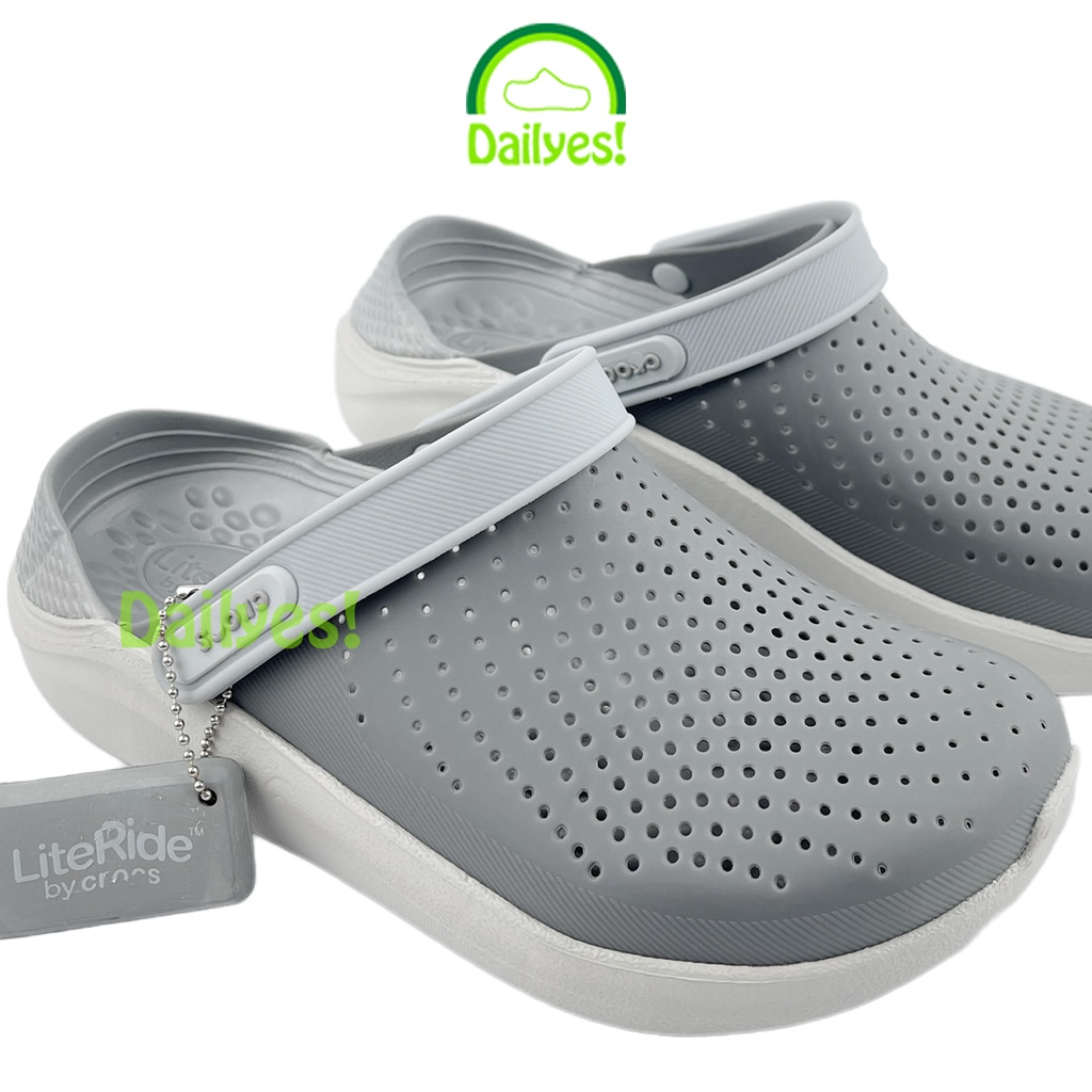 Sục Cross Literide Nam Nữ Màu Full Xám siêu êm, hàng xịn, full tag, hỗ trợ đổi trả - Cross Literide Dailyes