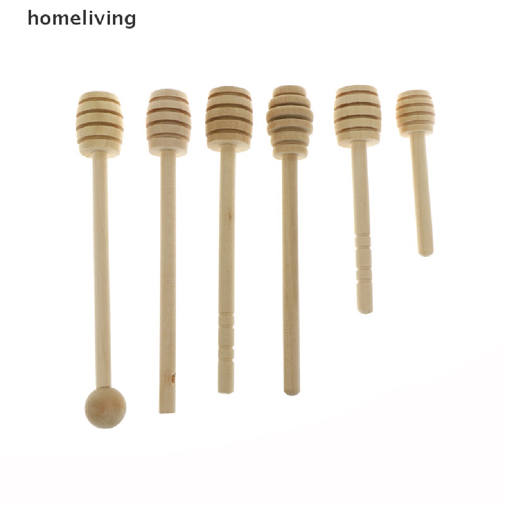 Muỗng Múc Mật Ong Bằng Gỗ Với Tay Cầm Dài Tiện Dụng