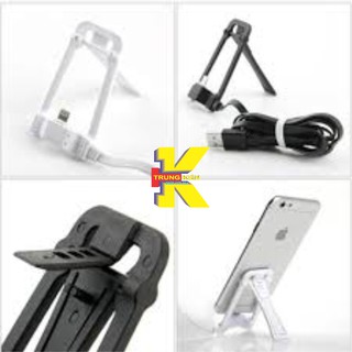 Sạc iphone 5/6/7 kiêm giá đỡ điện thoại để bàn