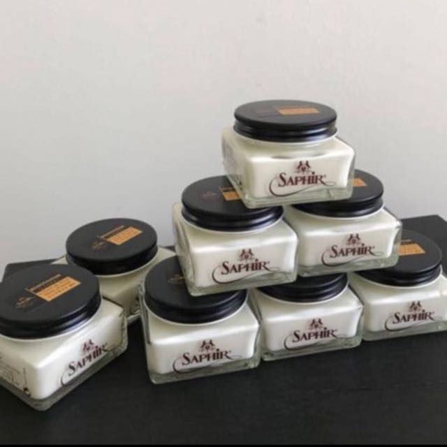 Kem dưỡng đồ da chuyên sâu SAPHIR RENOVATEUR MDO 75ml tái tạo độ đàn hồi cho da giày, dưỡng áo da, túi ví hàng  hiệu