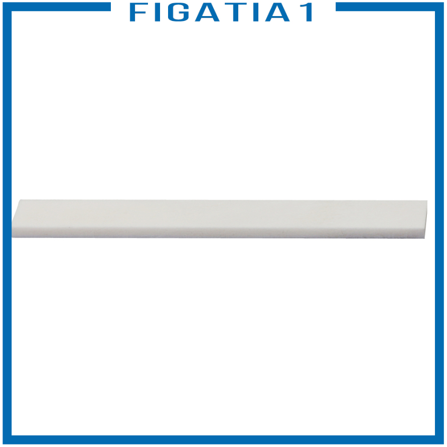 [FIGATIA1]Beige Bone Bridge Saddle for Acoustic Guitar Replacement Parts Luthier DIY