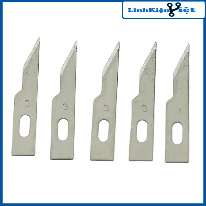 1 Chiếc lưỡi dao kỹ thuật, điêu khắc, dao mổ đa năng nhiều loại lưỡi