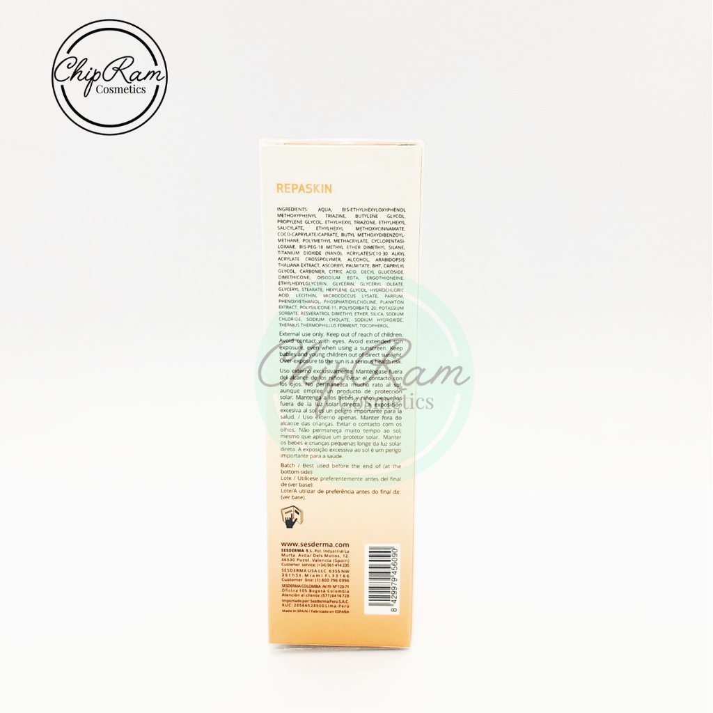 KEM CHỐNG NẮNG SESDERMA REPASKIN