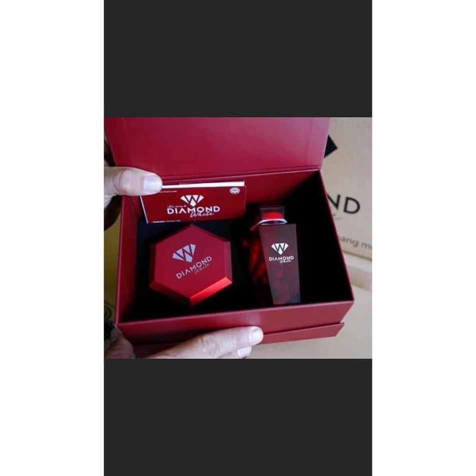 Diamond White  Viên Uống Trắng Da Phiên bản Mới 2020💖 Mua 3 Tặng 1 Đông Trùng Linh Chi💖 Đảm Bảo Chính Hãng (Tem cào) | BigBuy360 - bigbuy360.vn