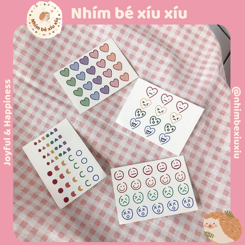 HÌnh xăm dán mini tattoo chống thấm nước cá tính TN14