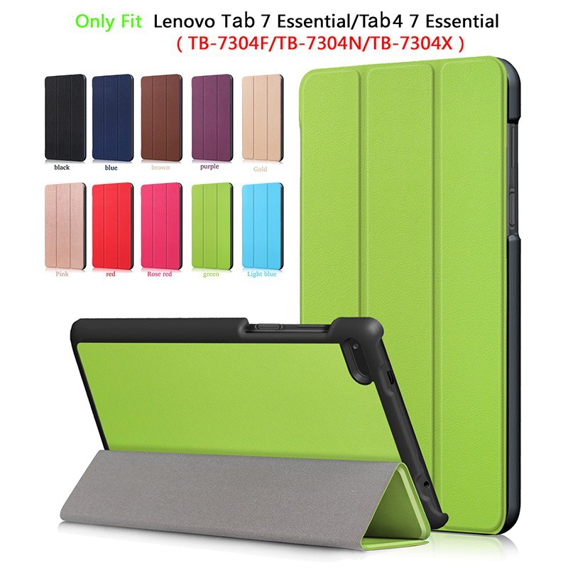 Bao Da Nắp Gập Có Ngăn Để Thẻ Cho Lenovo Tab 4
