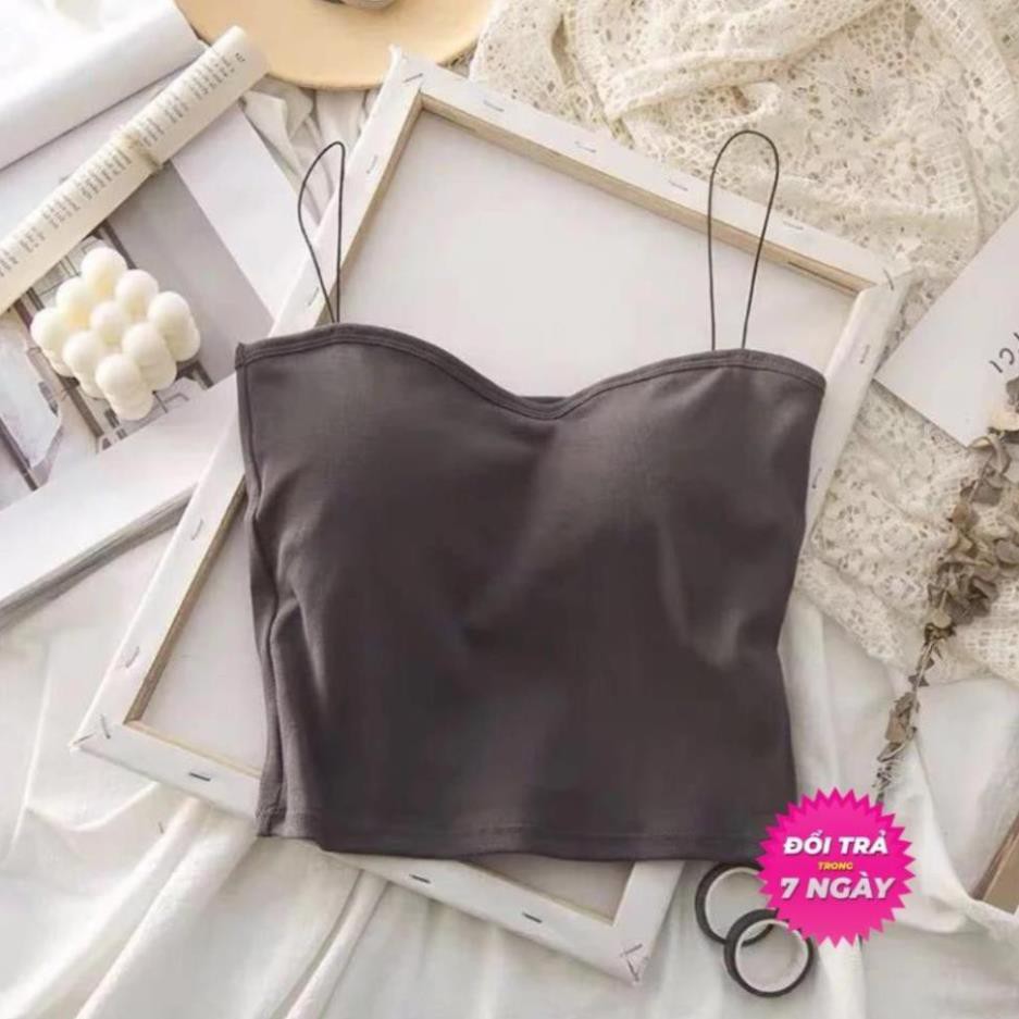 Áo Ngực Chất Thun Thun Cotton S2BRA11 Bra Hở Vai Cực Hot Hit 2020 Siêu Thoải Mái Mỏng