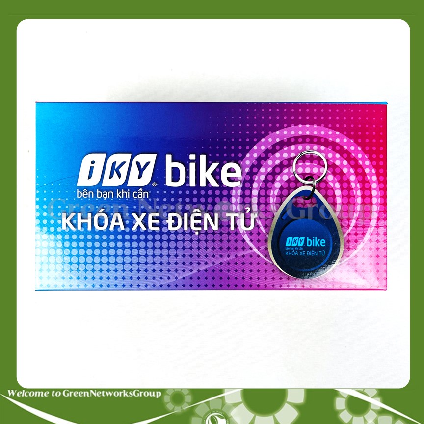 Khóa chống trộm xe máy thẻ từ thông minh IKY BIKE Greennetworks