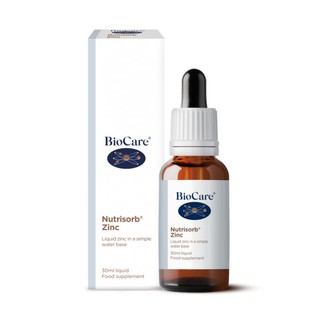Kẽm dạng giọt Biocare Biocare Liquid Zinc plus 30ml - Dành cho trẻ từ 1 tuổi - Tăng cường hấp thụ canxi, đẹp da