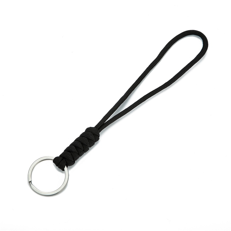 Vòng Đeo Tay Sinh Tồn Dây Bện Có Móc Khóa Chống Thất Lạc