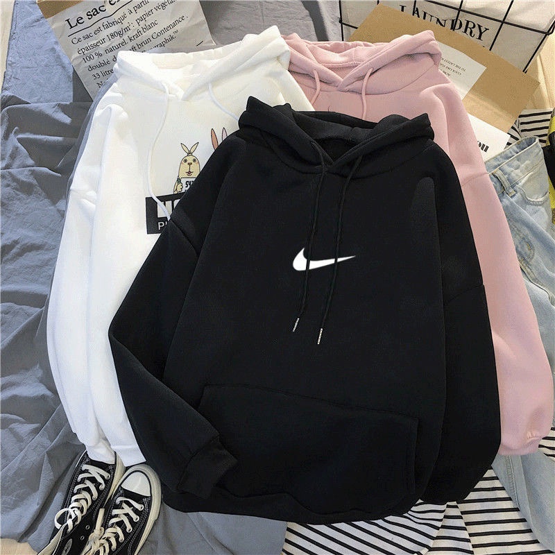 Áo khoác hoodie dáng rộng phong cách Hàn quốc cho bé