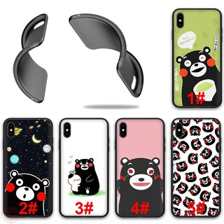 Ốp điện thoại in hình japan kawaii kumamon bear phone xs max xr x 8 plus 7 plus 13 11 pro max - a503