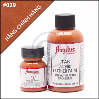 [CHÍNH HÃNG - KHÔNG CHIẾT] Tan 029 - Màu ANGELUS Leather Paint Standard vẽ trên da, vải, custom giày