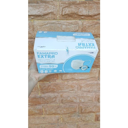 Khẩu trang Famapro Extra 4 lớp, siêu mềm mịn, kháng khuẩn hộp 50 cái