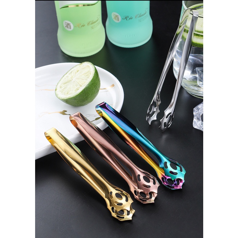 Kẹp Gắp Đá Đa Năng Bằng Thép Không Gỉ 304