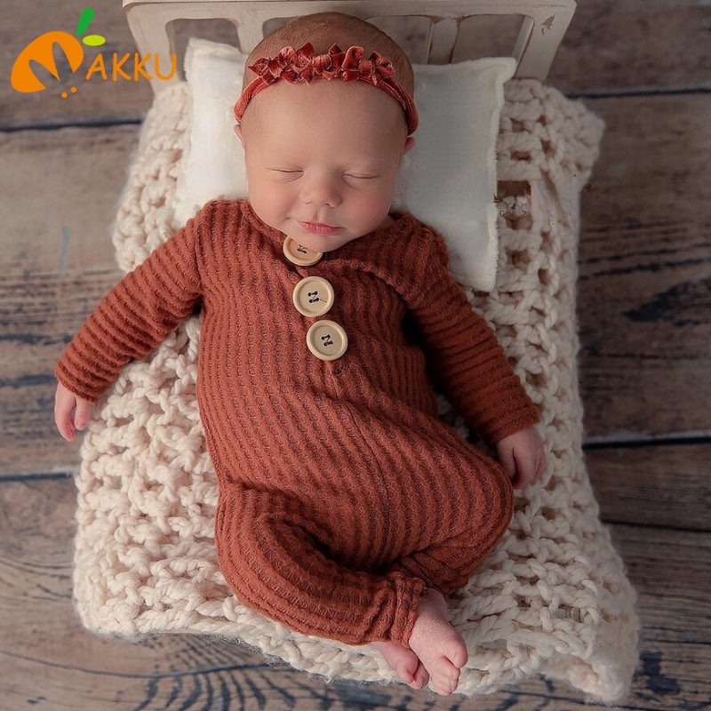 Bộ Áo Liền Quần Đan Len Dùng Để Chụp Hình Cho Bé akku