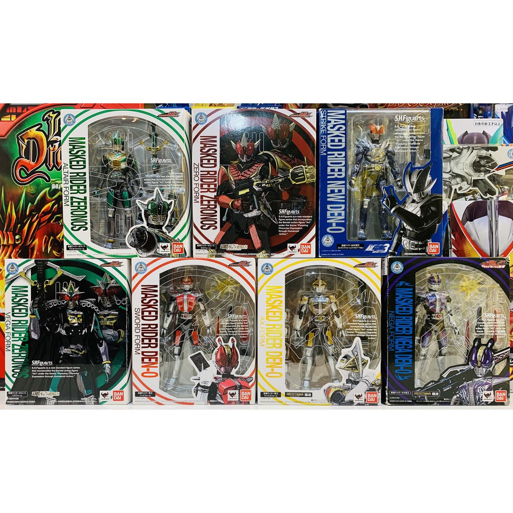 Mô hình đồ chơi chính hãng Bandai SHF Kamen Rider Den O Series