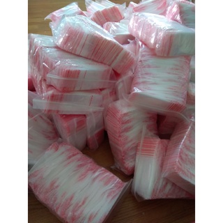 1kg túi zip chỉ đỏ loại mỏng (đủ size)