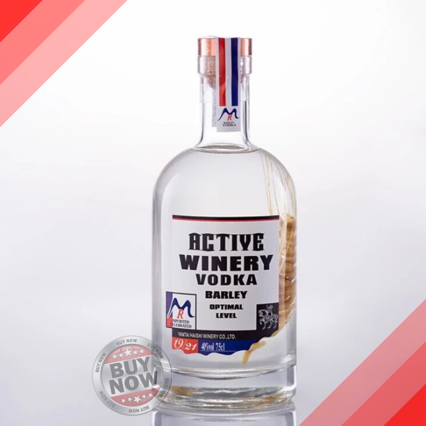 Chai Thủy Tinh Đựng Rượu Vodka 750ml Trong Suốt, Dày 5 li– VK75 - Vỏ Chai Rượu 750ml - Topbanchaynhat
