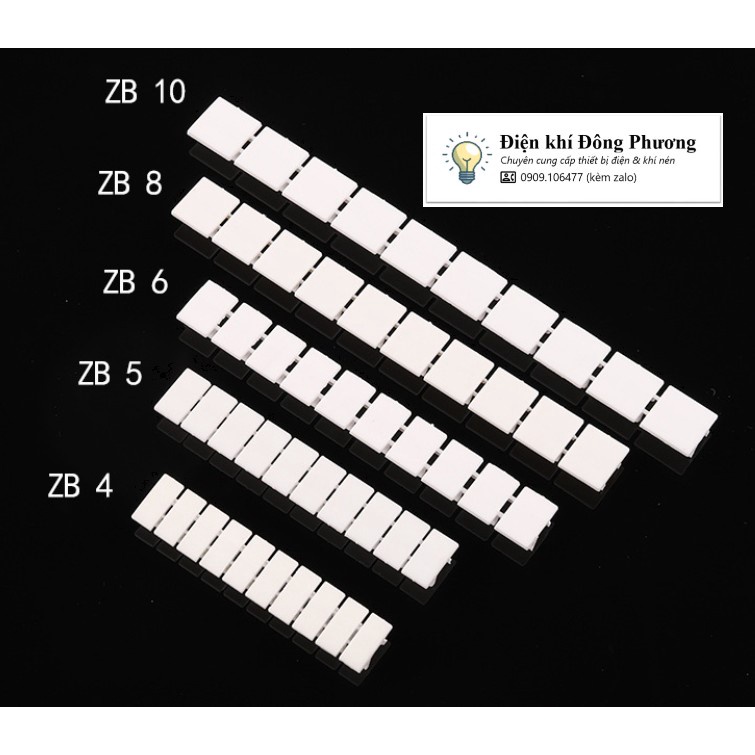 Nhãn đánh dấu Cầu nối terminal UK-EB không số.