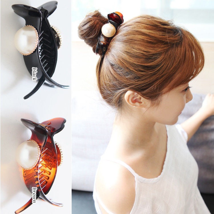 Kẹp tóc đính đá phong cách Hàn Quốc thời trang dành cho nữ