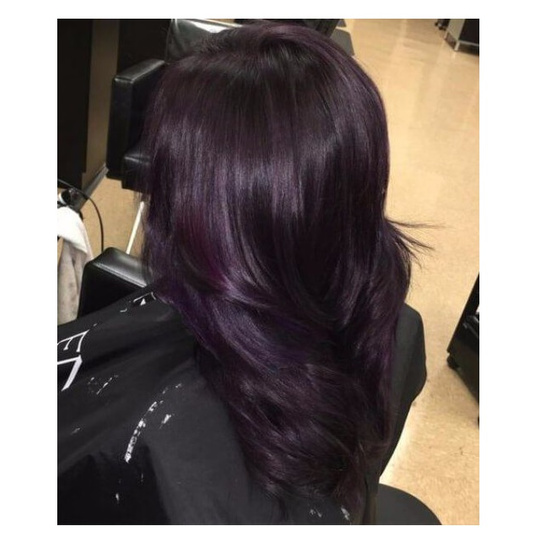 Thuốc Nhuộm Tóc Màu Nâu Tím Kèm Oxidiant Dark Violet Hair