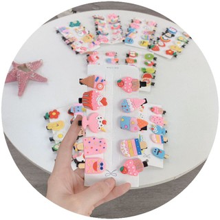 SÉT 10 KẸP TÓC SIÊU XINH CHO BÉ