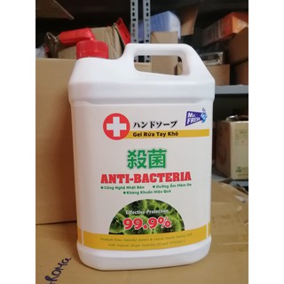 Nước Rửa Tay Khô Diệt Khuẩn Mr. Fresh 5L Diệt Khuẩn Vượt Trội