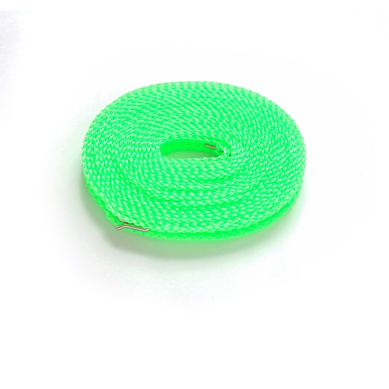 Cuộn Dây Phơi Đồ, Phơi Quần Áo DÀI 5 MÉT - Sợi Cước Bện Siêu Chắc, Có Nhiều Lỗ Móc Chống Bay, Trượt vrg1117