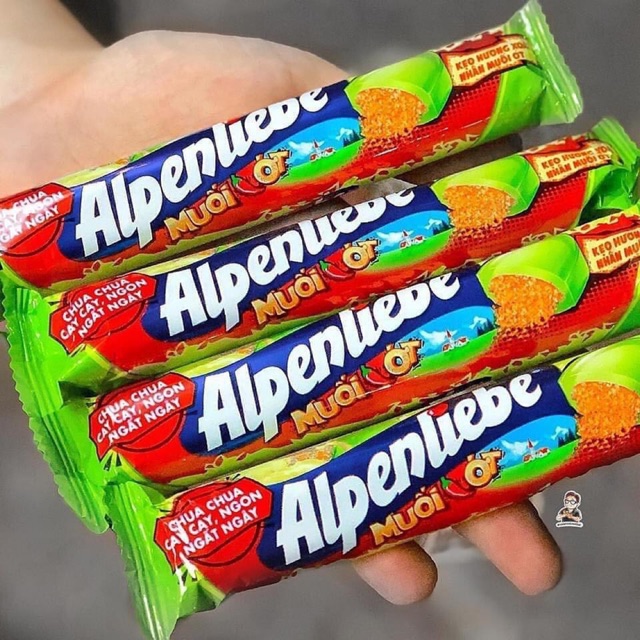 Kẹo Alpenliebe thỏi vị muối ớt 8k/thỏi 10 viên