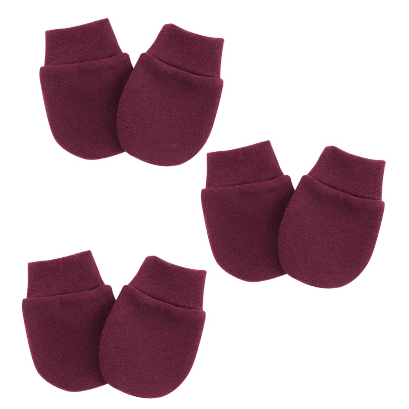 Haha Găng Tay Chống Xước Unisex Cho Bé Sơ Sinh