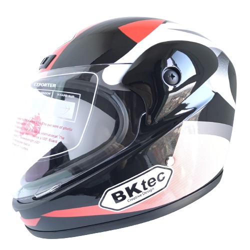 Nón bảo hiểm fullface kính trong suốt - Giá siêu hạt rẻ - Hàng chính hãng BKtec - BK30 - Bảo hành 12 tháng