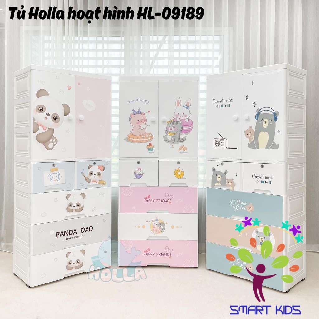 Tủ 5 Tầng Hoạt Hình Holla HL-09193