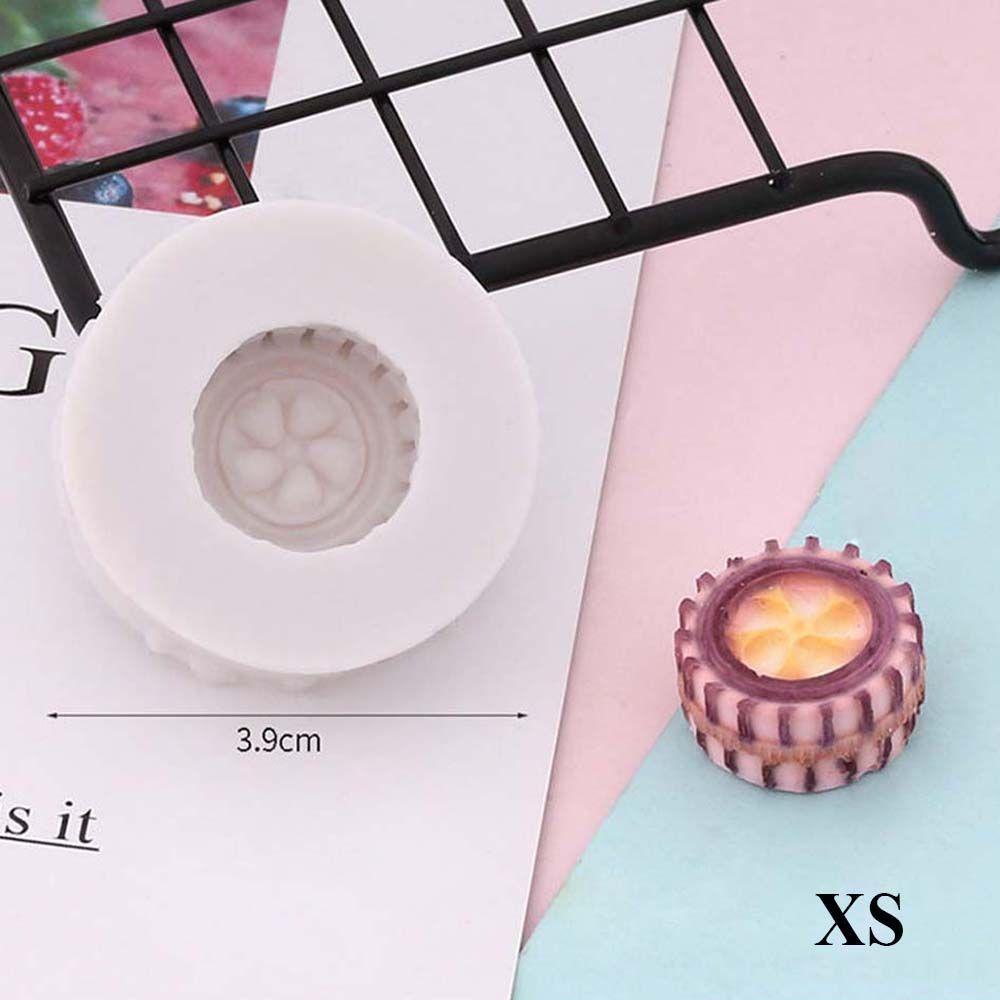 Khuôn Silicone Tạo Hình Bánh Xe Hơi Trang Trí DIY