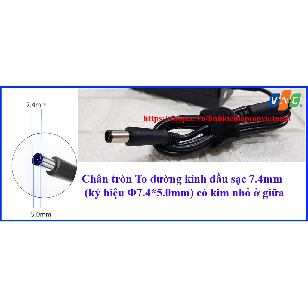 💥Sạc Laptop Dell 19.5V - 3.34A - 65W Chân tròn to dành cho dell 4110 4010 2421 2420 3450 4050 3521 3421