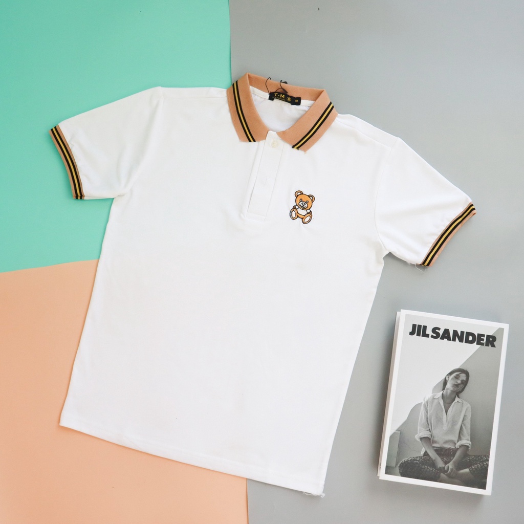 Áo thun polo nam SIMPLE cotton thoáng mát, thấm hút, không nhăn form regular, polo thêu