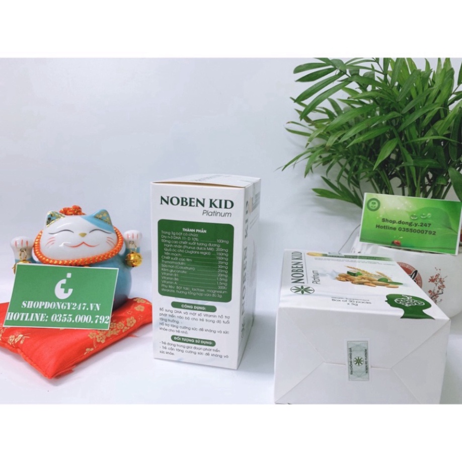 ✅[COMBO KHUYẾN MẠI] 2 HỘP CỐM TRÍ NÃO NOBEN KID  [Freeship] ❤️
