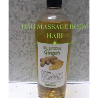 DẦU MASSAGE BODY GỪNG