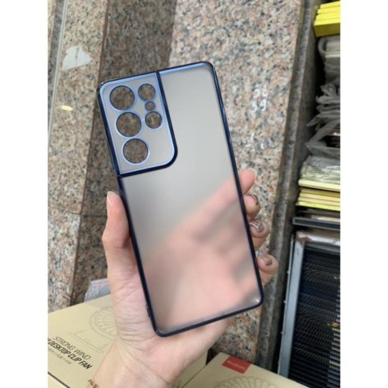 Ốp lưng nhám viền xi Sam Sung Galaxy S21/ S21 Plus/S21 Ultra - Hàng chính hãng Sulada