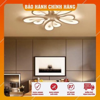 Đèn Ốp Trần - Đèn Led Ốp Trần - Đèn Mâm Ốp 5 cánh bướm 3 chế độ sáng