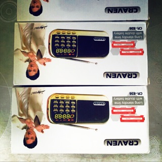 CR836s máy nghe kinh nghe nhạc bằng thẻ nhớ và USB