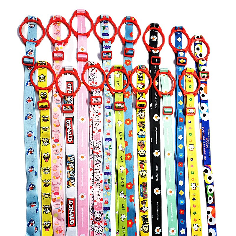 Dây Đeo Bình Nước Họa Tiết Hoạt Hình Dễ Thương Tiện Dụng Mang Theo Du Lịch