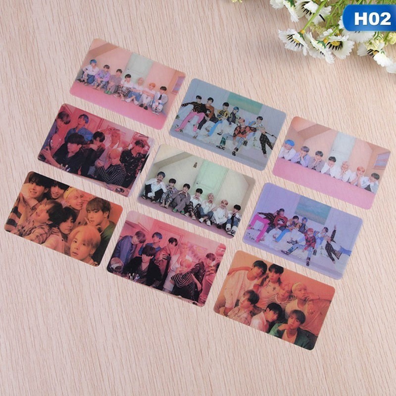 Set 9 Tấm Ảnh Lomo Card J-hope Jimin Suga