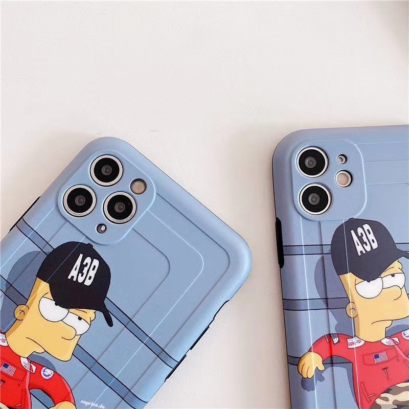 Cartoon Simpson Suitable for iPhone11 11 Pro Max 7Plus 7 8 8 X XR XS max SE 2020 12 12mini Pro Promax soft case | BigBuy360 - bigbuy360.vn