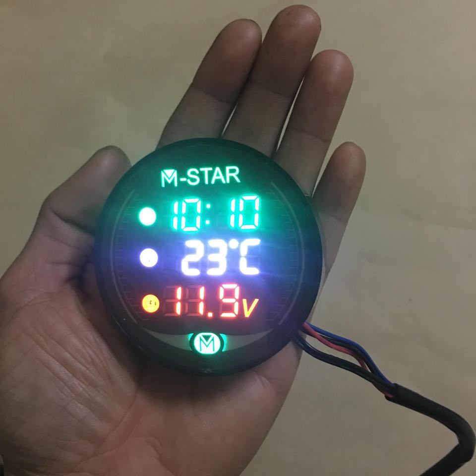 Đồng hồ báo vôn M- STAR 3 chức năng