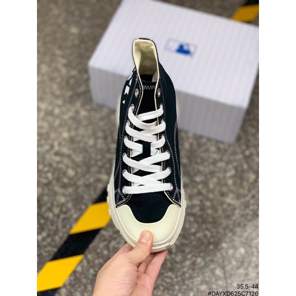 Giày MLB NEW YORK YANKEES 'BLACK WHITE' CHUNKY HIGH